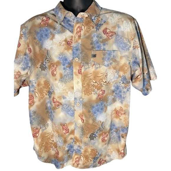 The North Face Baytrail Shirt Button Up Short Sleeve Outdoor M Performance Hike - Picture 1 of 8